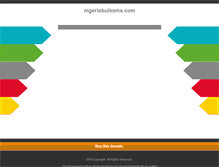 Tablet Screenshot of nigeriabulksms.com